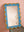 Blue & Brown Scalloped Medium Wall Mirror (Seconds)