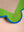 Green & Blue Scalloped Full Length Mirror (Seconds)