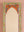 Highly Decorative Arched Full Length Mirror with Mehandi Work