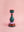 Green & Purple Hand Painted Wooden Candle Holder