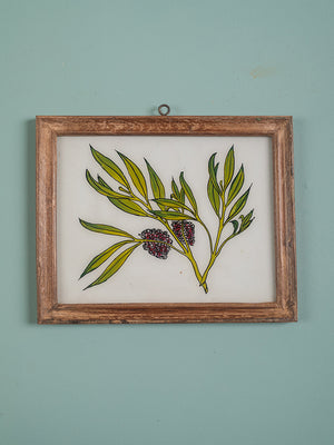 framed painting
