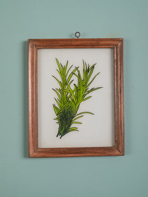 framed painting