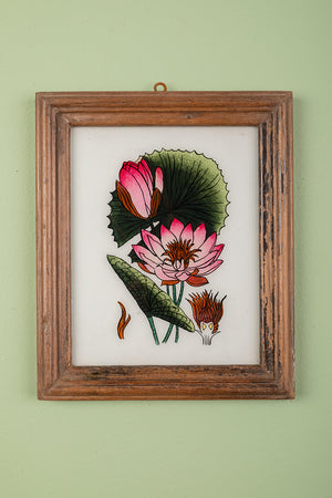 framed painting