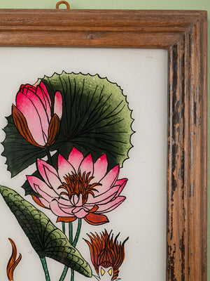 framed painting
