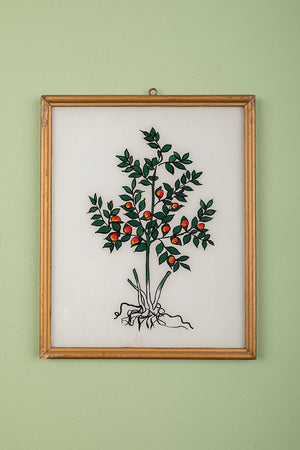 framed painting