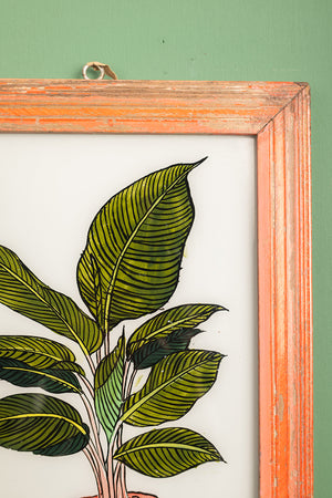 framed painting