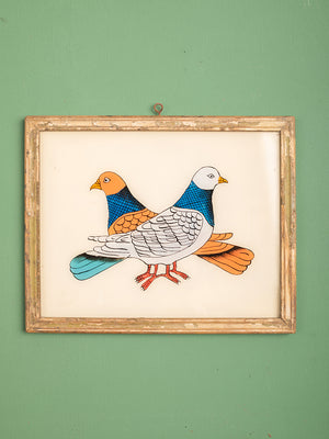 framed painting