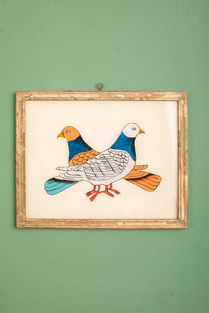 framed painting