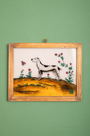 framed painting