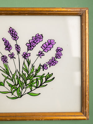 framed painting