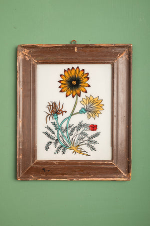 framed painting