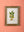 Medium Old Wood Frame with Botanical/Wildlife Painting - 718
