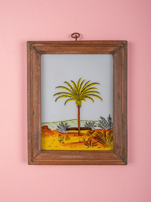 framed painting