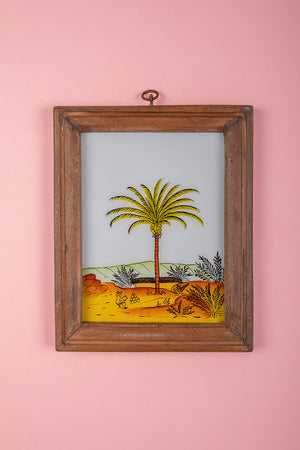 framed painting