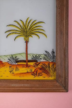 framed painting