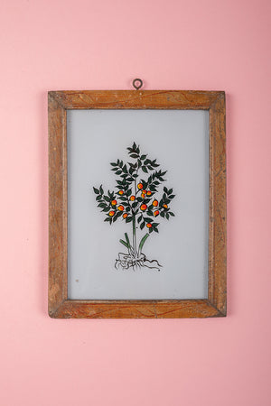 framed painting
