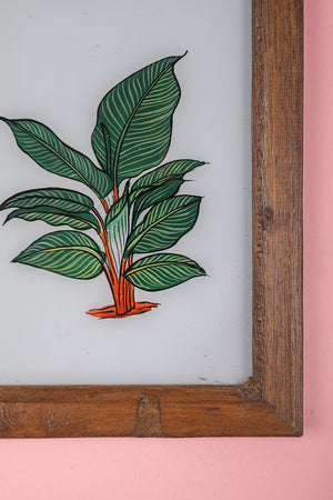 framed painting