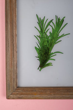 framed painting