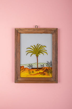 framed painting