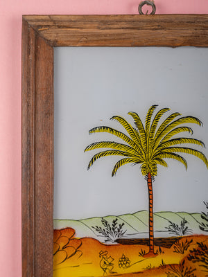 framed painting