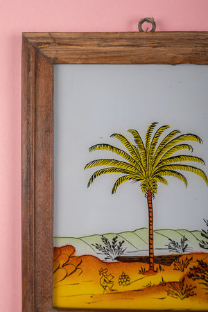 framed painting