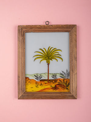 framed painting