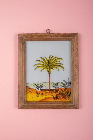 framed painting