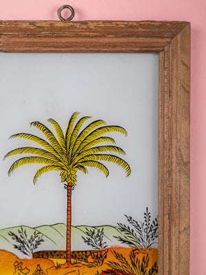 framed painting