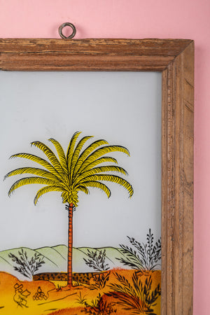 framed painting