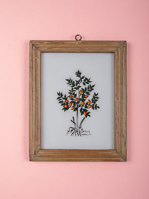 framed painting