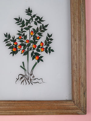 framed painting