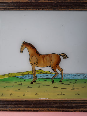 framed painting