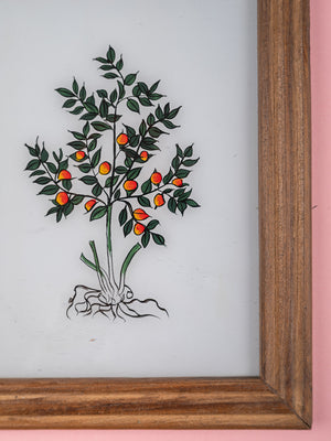 framed painting