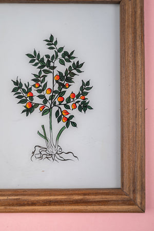 framed painting