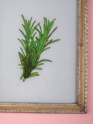framed painting