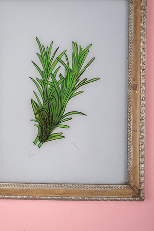 framed painting