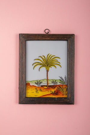 framed painting