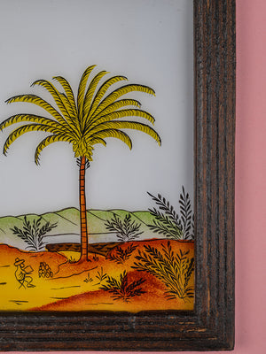 framed painting