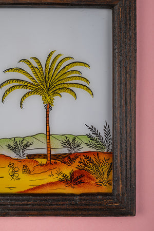 framed painting