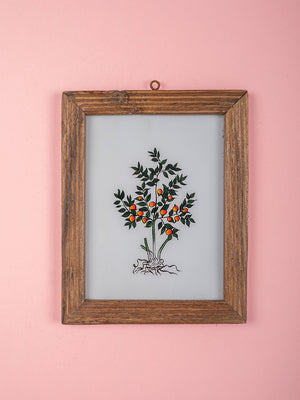 framed painting