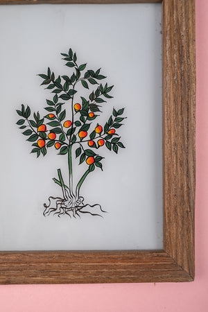 framed painting
