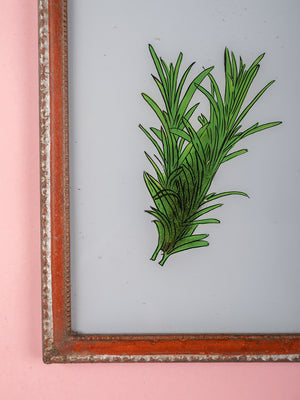 framed painting