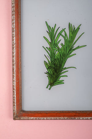 framed painting