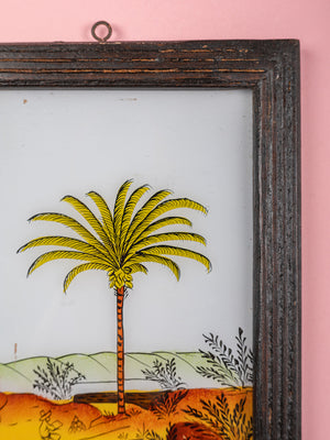 framed painting