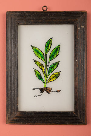 framed painting