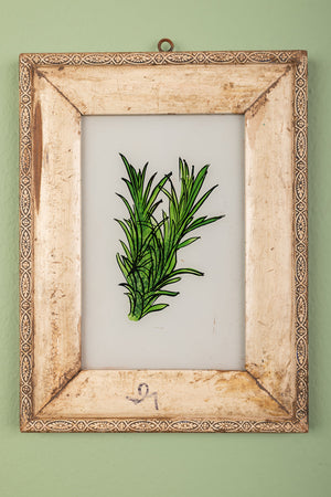 framed painting