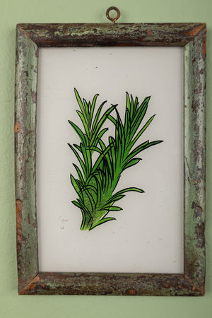 framed painting