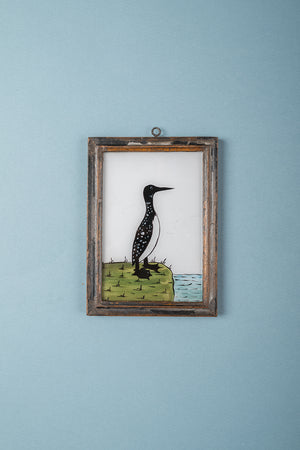 framed painting