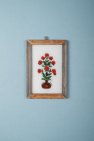 framed painting