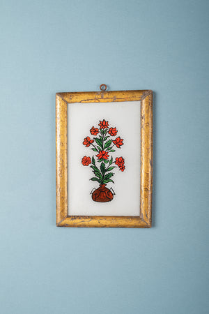framed painting